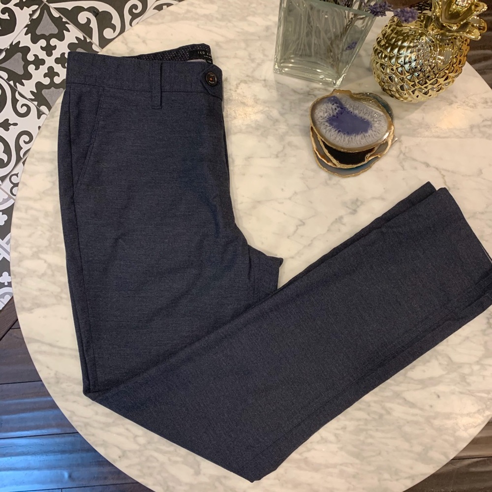 Ted Baker Navy Dress Pants